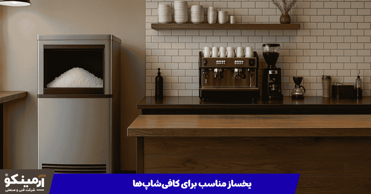دستگاه یخساز برای کافی شاپ
