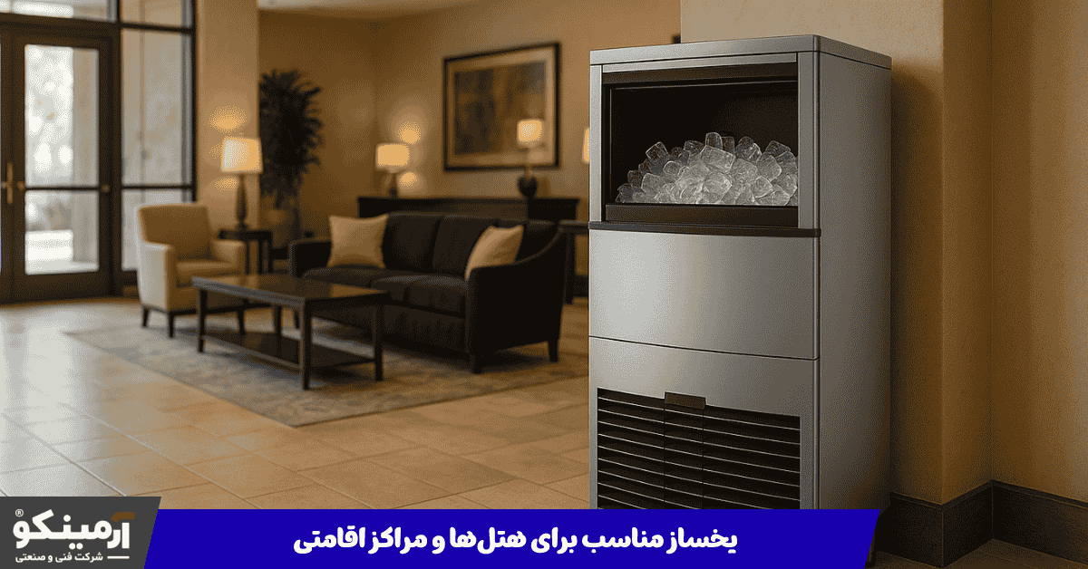 دستگاه یخساز برای هتل